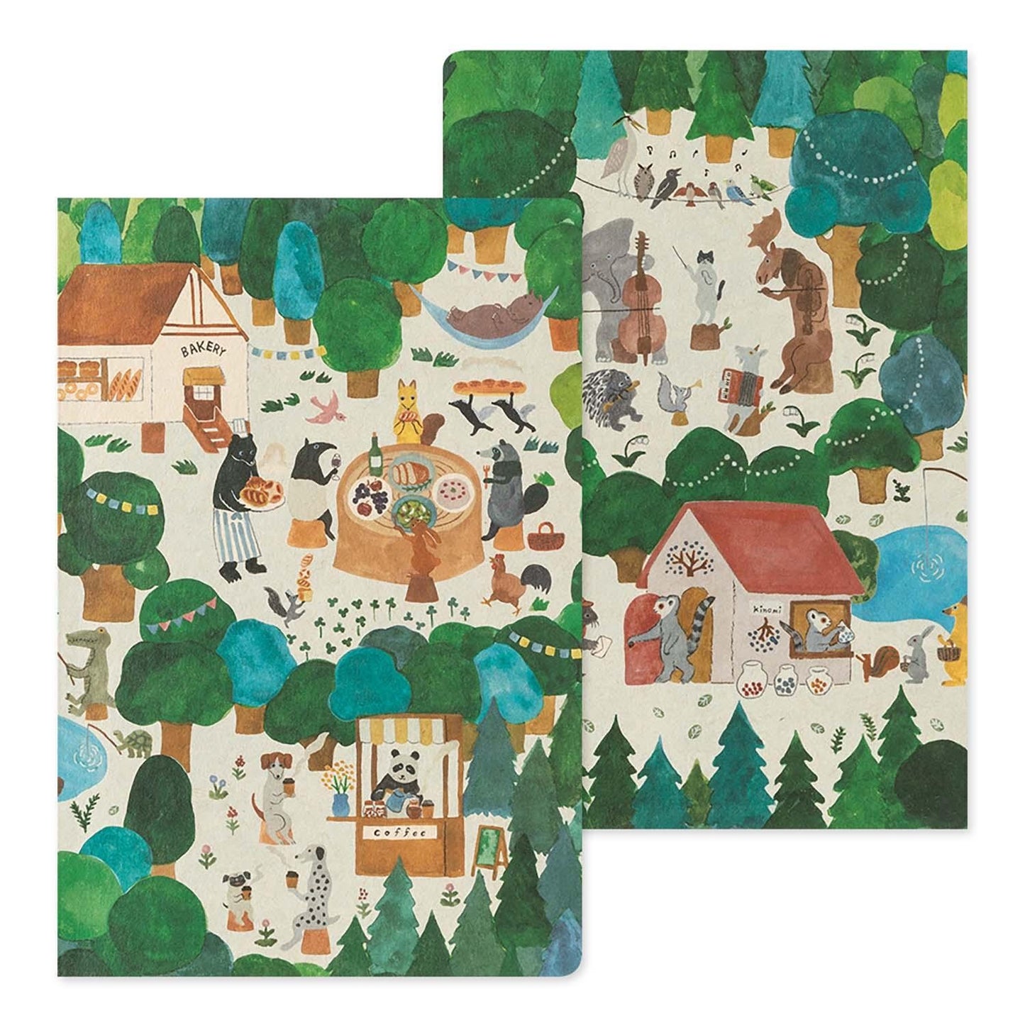 NOTEBOOK YURU LOG: FOREST ANIMAL