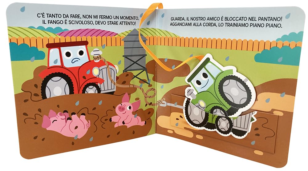 AL LAVORO. IL TRATTORE