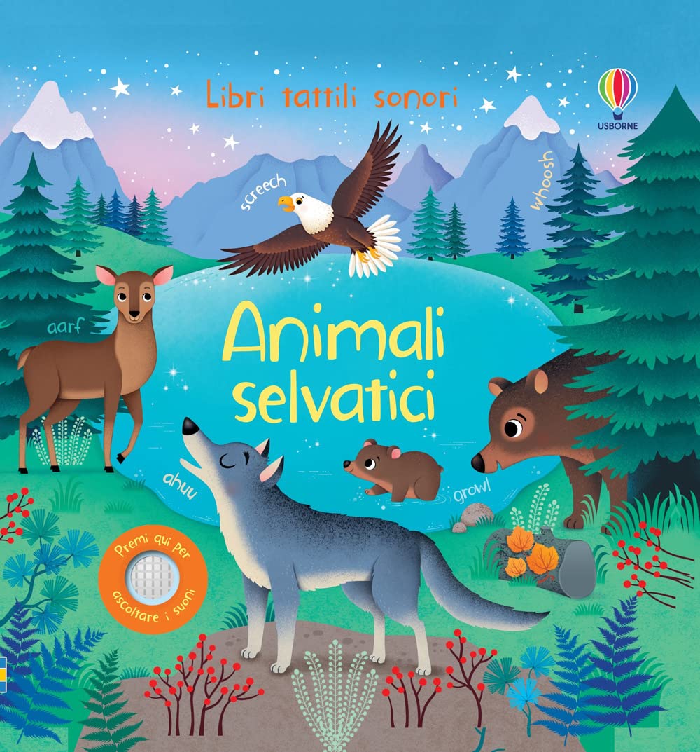 ANIMALI SELVATICI. LIBRI TATTILI SONORI