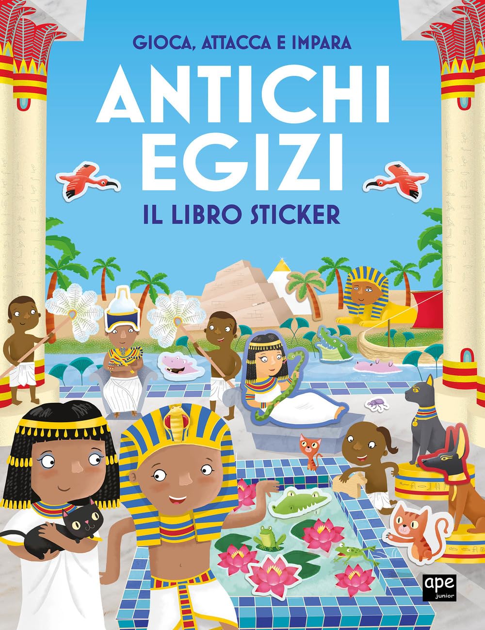 ANTICHI EGIZI. IL LIBRO STICKER