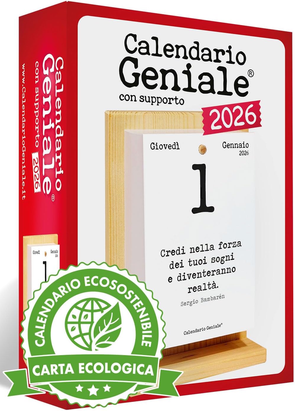 CALENDARIO GENIALE 2026