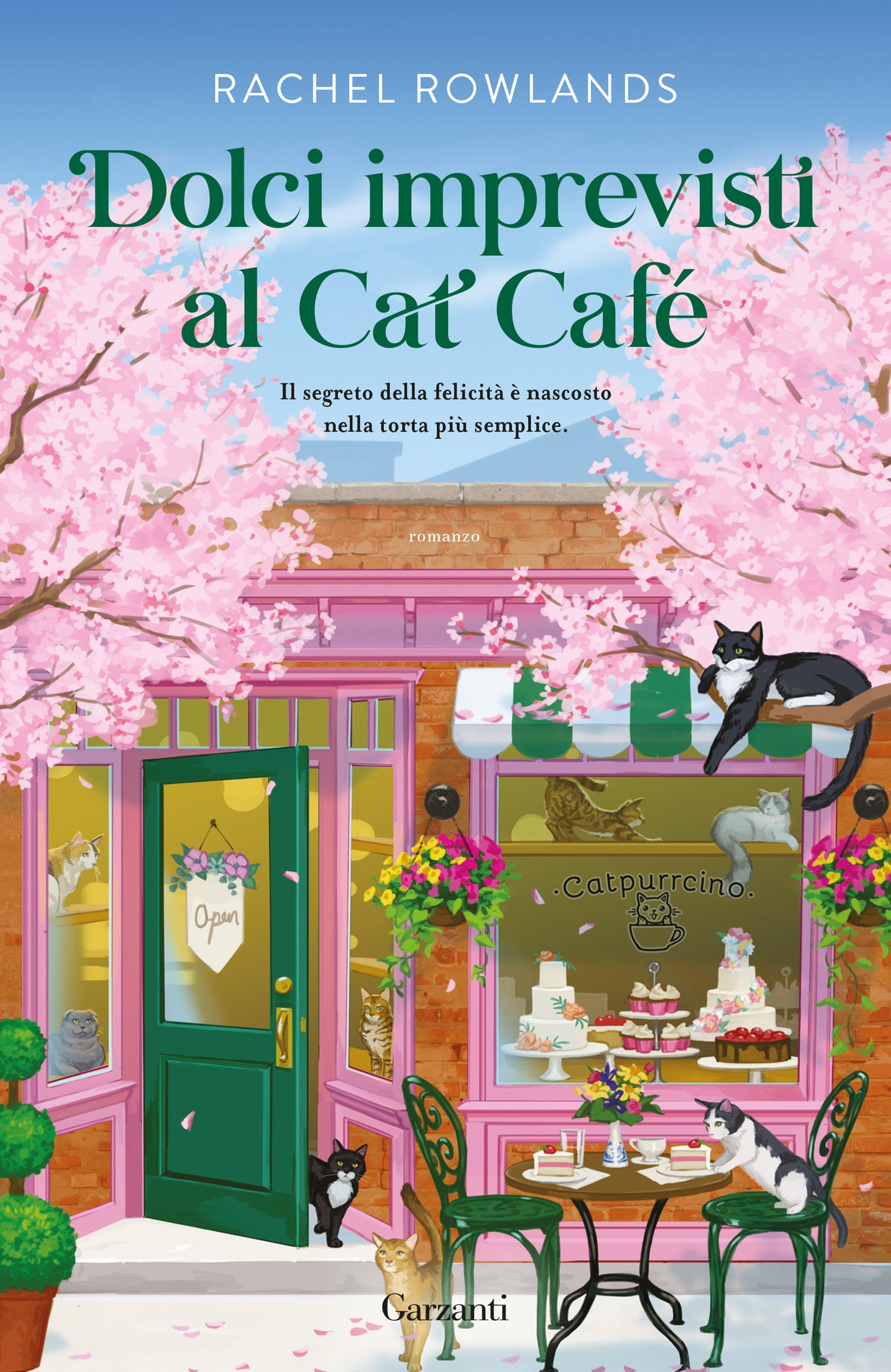 DOLCI IMPREVISTI AL CAT CAFÈ • Rachel Rowlands