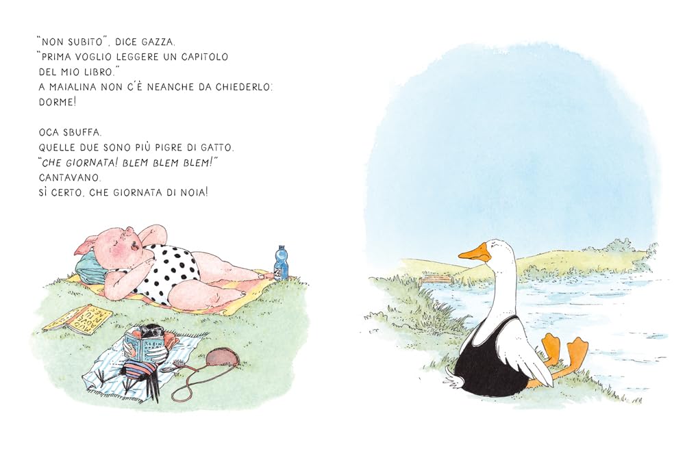 LE RIDARELLE: GITA AL LAGO • Emma Lidia Squillari