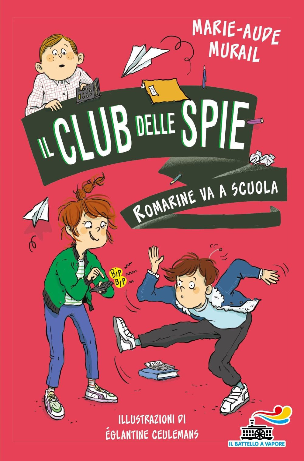 IL CLUB DELLE SPIE: ROMARINE VA A SCUOLA • Marie-aude Murail