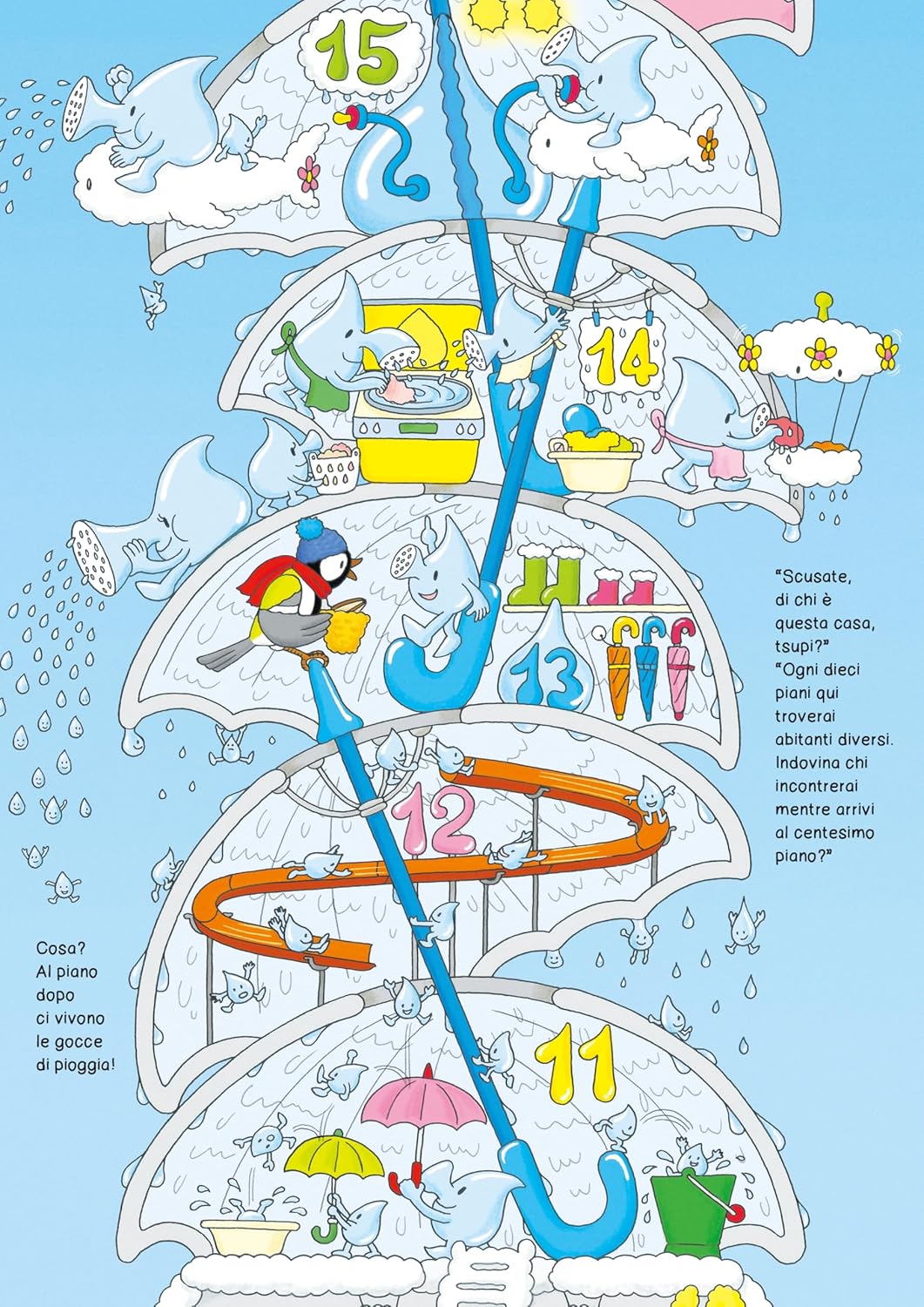 LA CASA A 100 PIANI NEL CIELO • Toshio Iwai