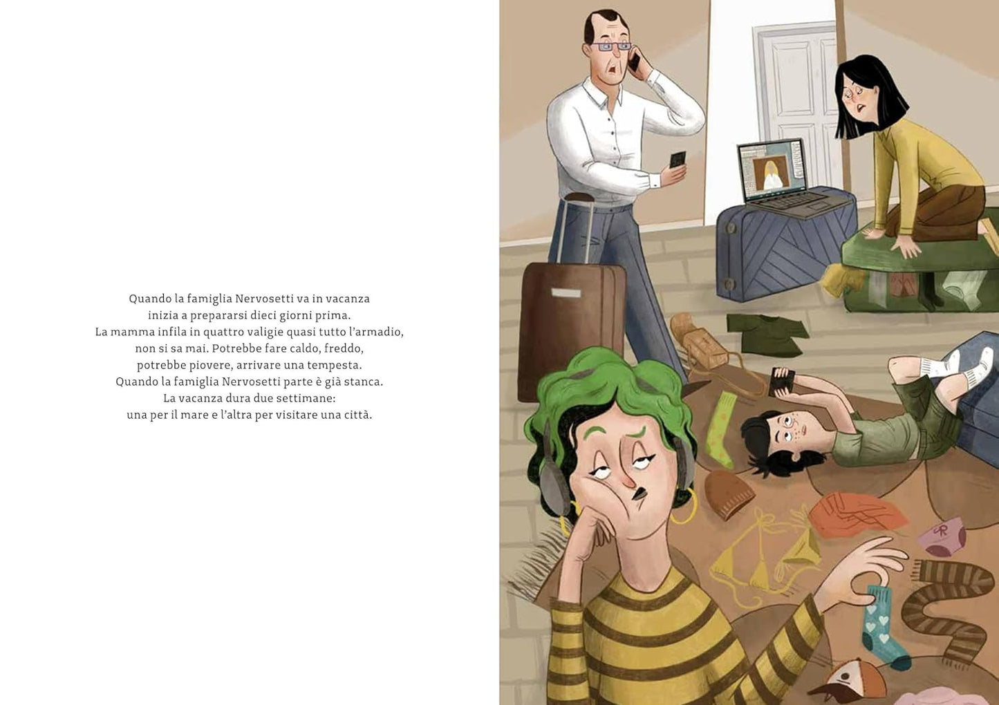 LA FAMIGLIA NERVOSETTI • C. Valli, M. Lucarelli