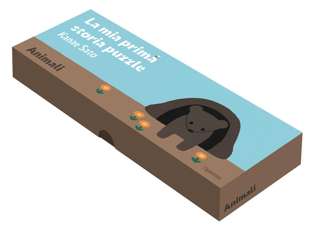 LA MIA PRIMA STORIA PUZZLE. GLI ANIMALI • Kanae Sato
