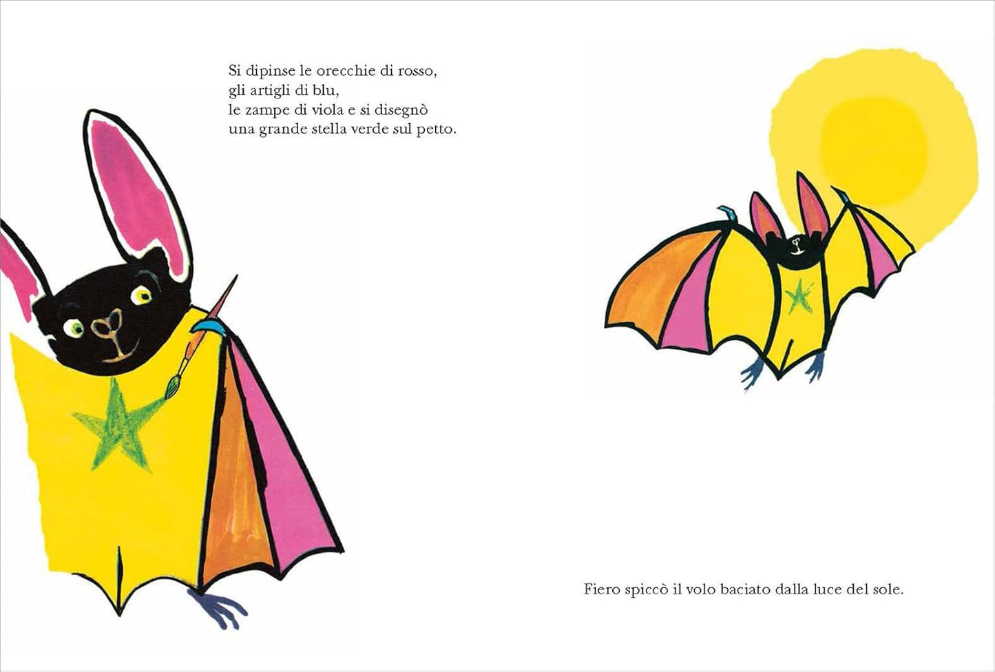 RUFUS IL PIPISTRELLO A COLORI • Tomi Ungerer