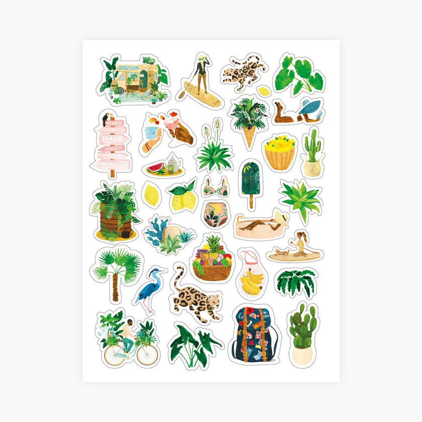 SET DI STICKER WANDERLUST
