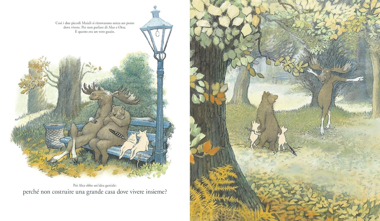 UNA CASA NEL BOSCO • Inga Moore