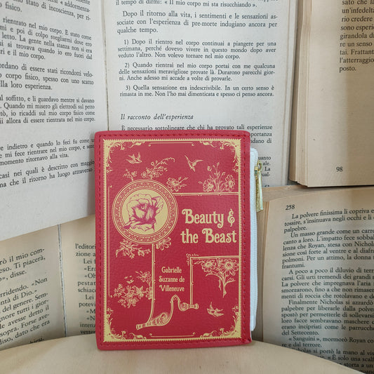 PORTA TESSERE-PORTA MONETE LA BELLA E LA BESTIA