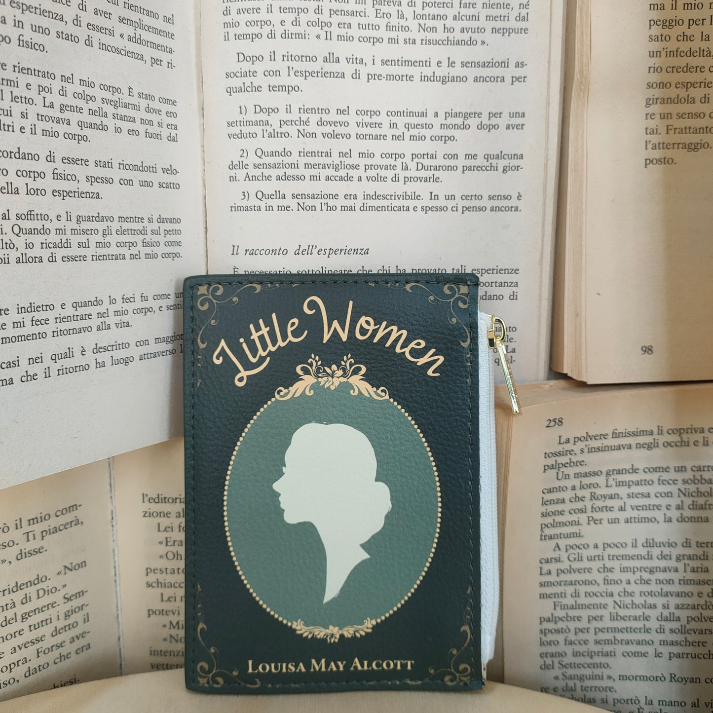 PORTA TESSERE-PORTA MONETE PICCOLE DONNE