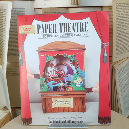 Biglietto auguri Teatro di carta • Pirati