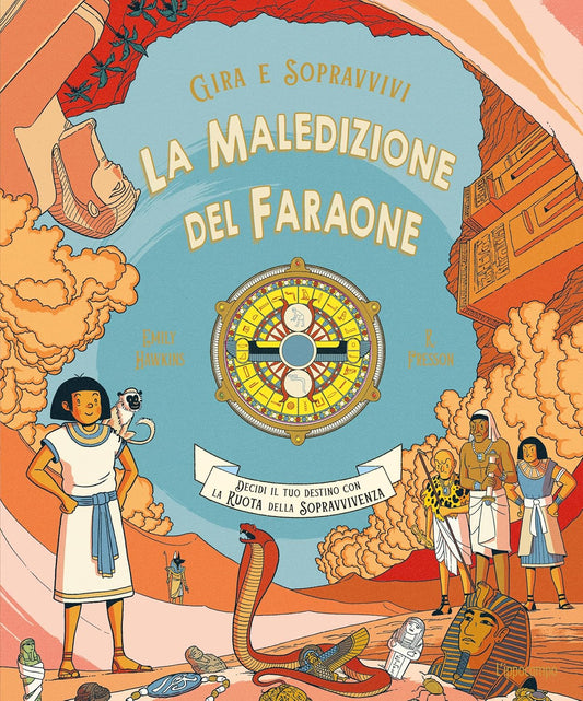 GIRA E SOPRAVVIVI: LA MALEDIZIONE DEL FARAONE • E. Hawkins, R. Fresson