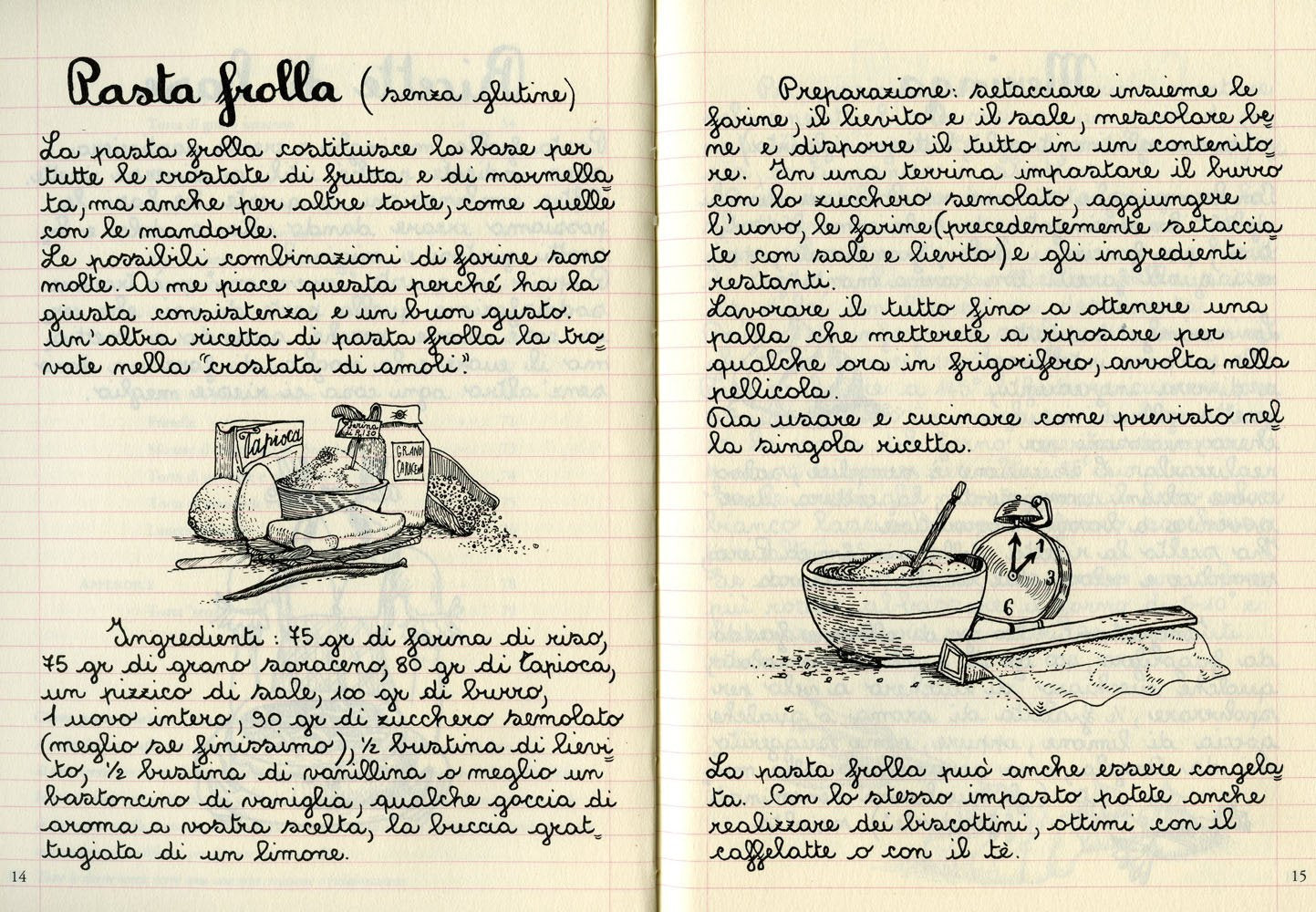 IL QUADERNO DELLE TORTE E DEI BISCOTTI SENZA GLUTINE