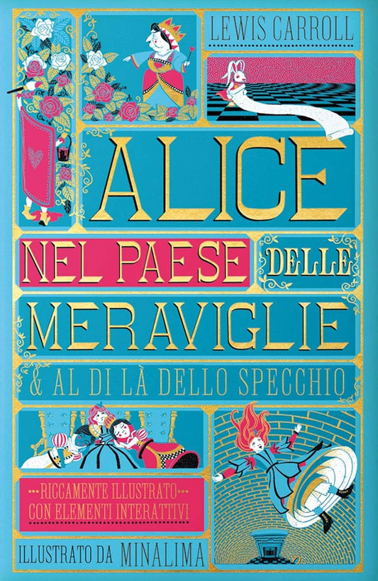 ALICE NEL PAESE DELLE MERAVIGLIE. Ed. Minalima • Lewis Carroll