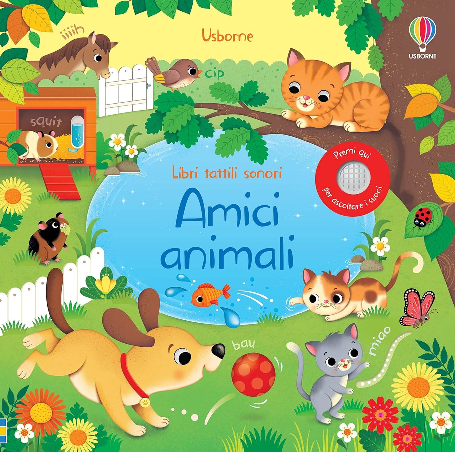 AMICI ANIMALI. Libro tattile-sonoro