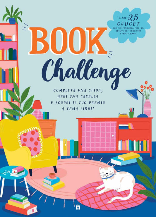 BOOK CHALLENGE. Completa una sfida, apri una casella e scopri il tuo premio a tema libri!