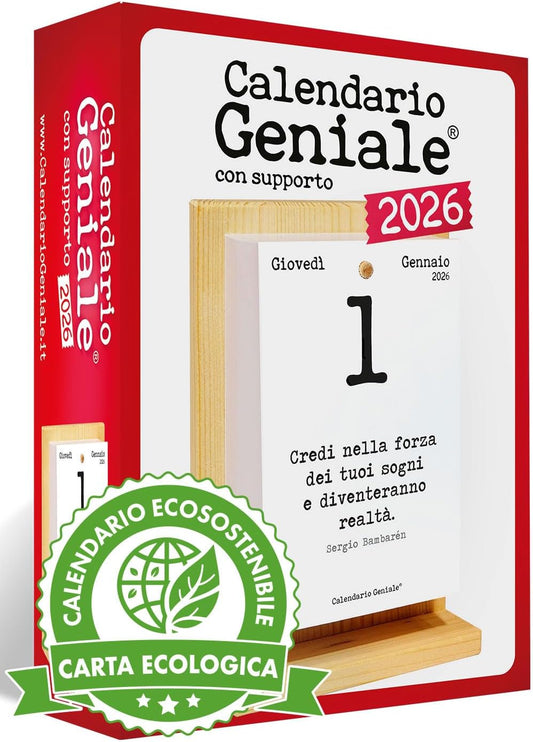 CALENDARIO GENIALE 2026