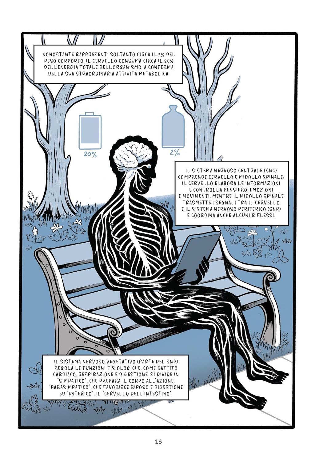 CERVELLO. Biografia a fumetti di un organo • V. Moretti, S. Ratti