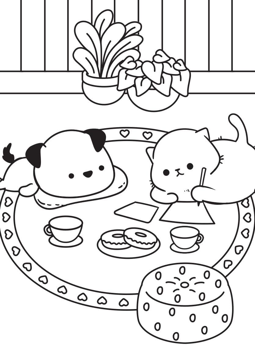 COZY COLORING: PET CAFE