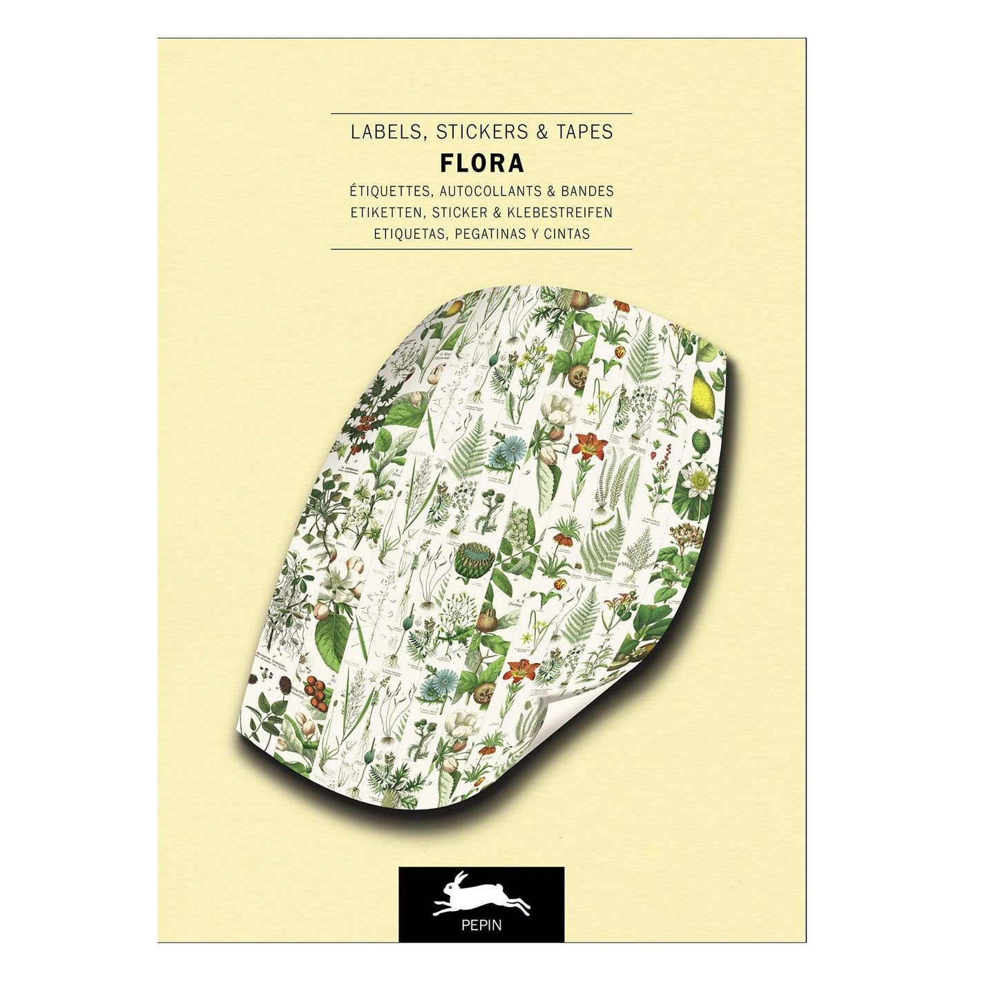 STICKER BOOK. FLORA