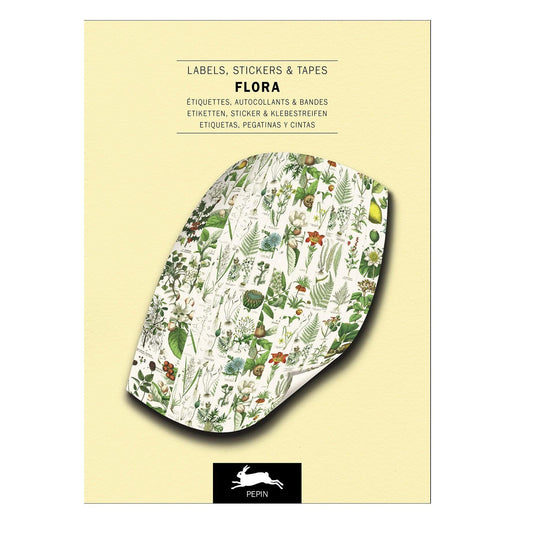 STICKER BOOK. FLORA