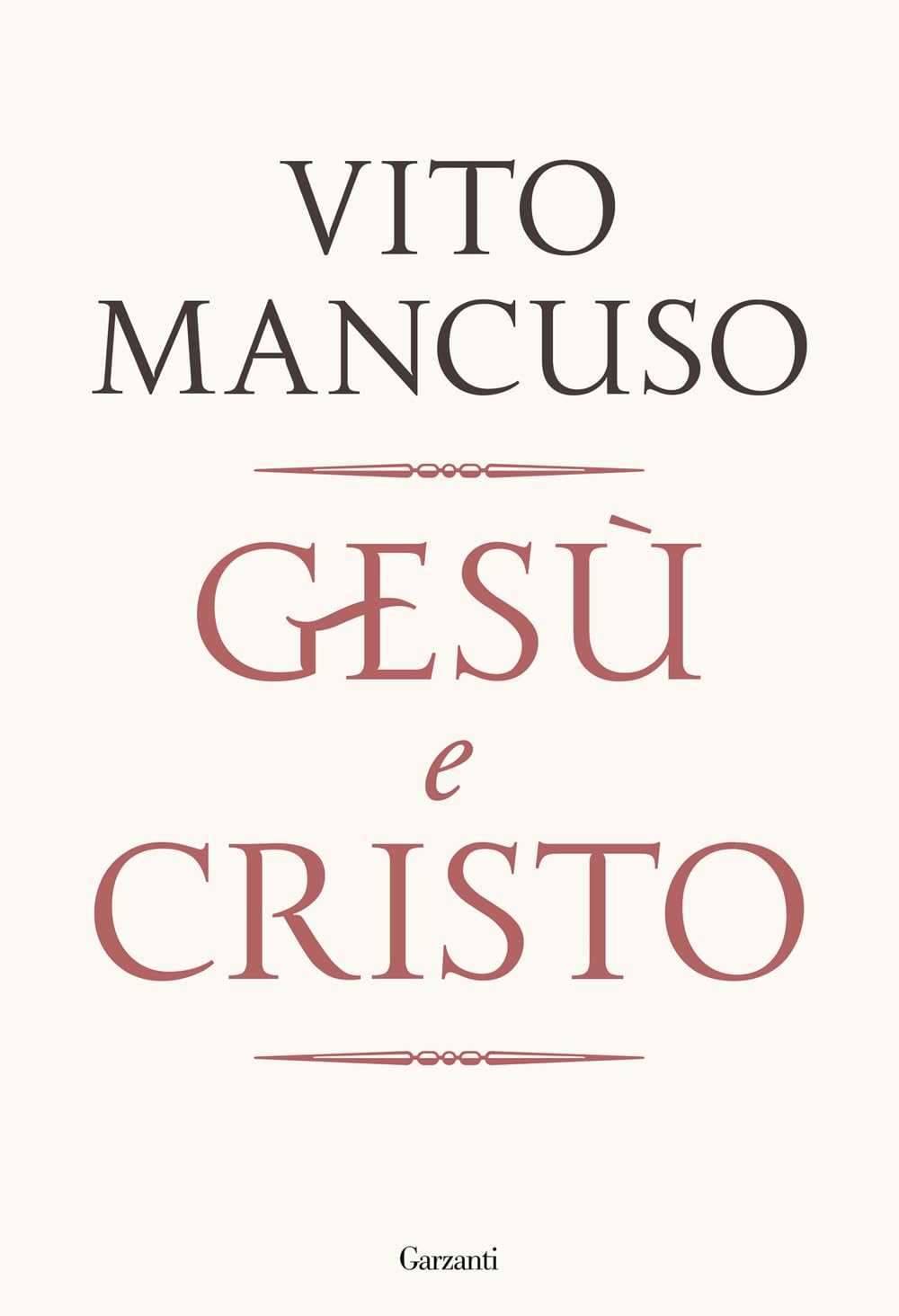 GESÙ E CRISTO • Vito Mancuso