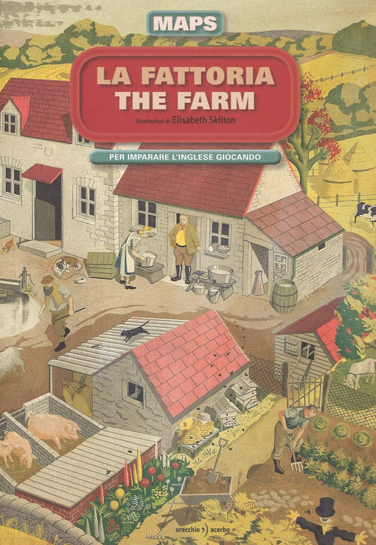 LA FATTORIA. THE FARM. con adesivi