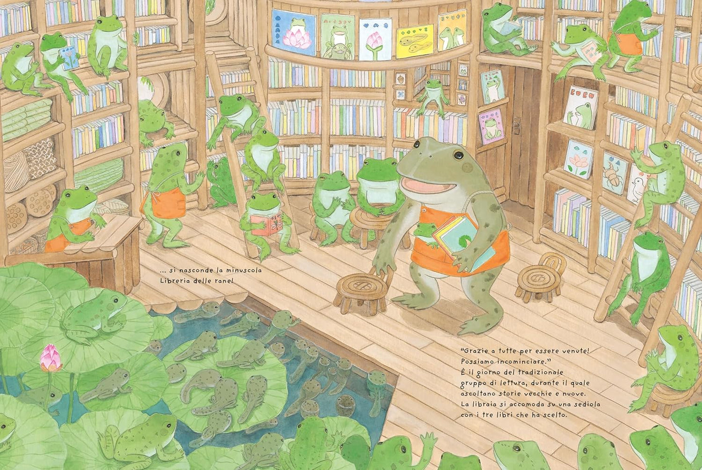 LA LIBRERIA DELLE RANE • Tamiko Yagi