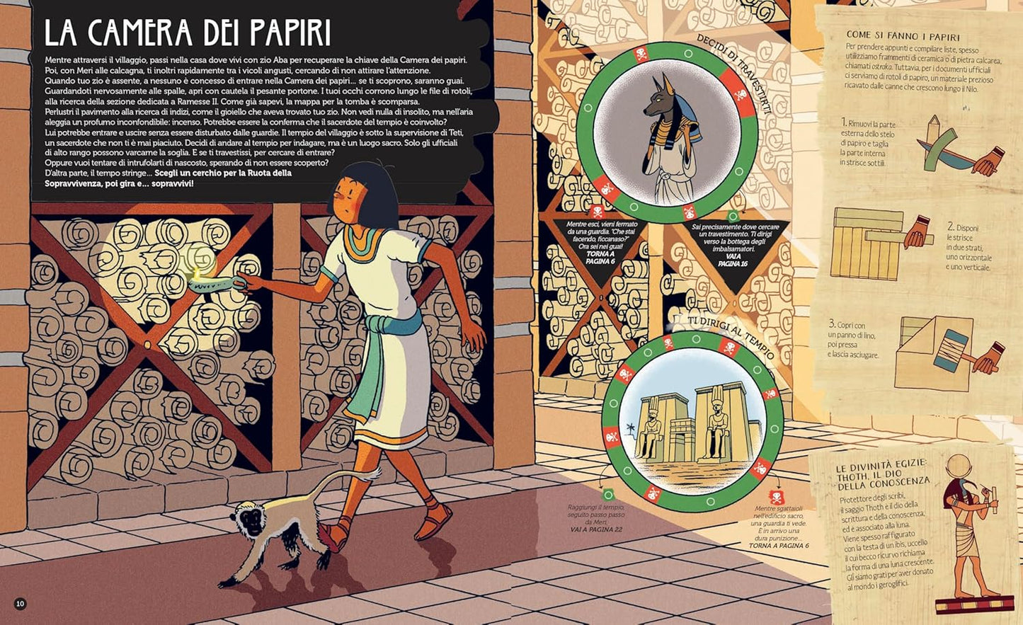 GIRA E SOPRAVVIVI: LA MALEDIZIONE DEL FARAONE • E. Hawkins, R. Fresson