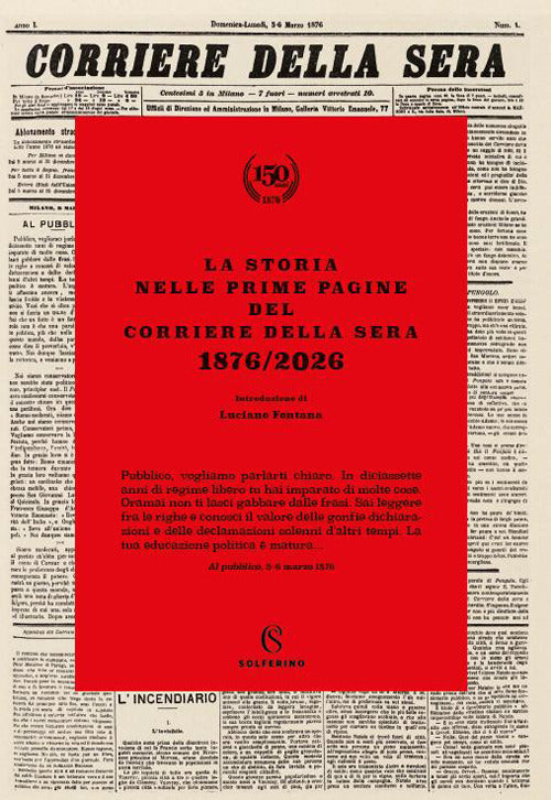 LA STORIA NELLE PRIME PAGINE DEL CORRIERE DELLA SERA