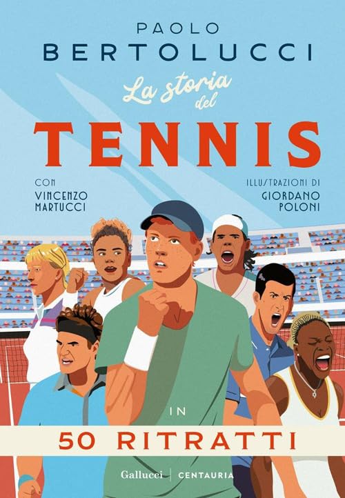 LA STORIA DEL TENNIS IN 50 RITRATTI • autori vari