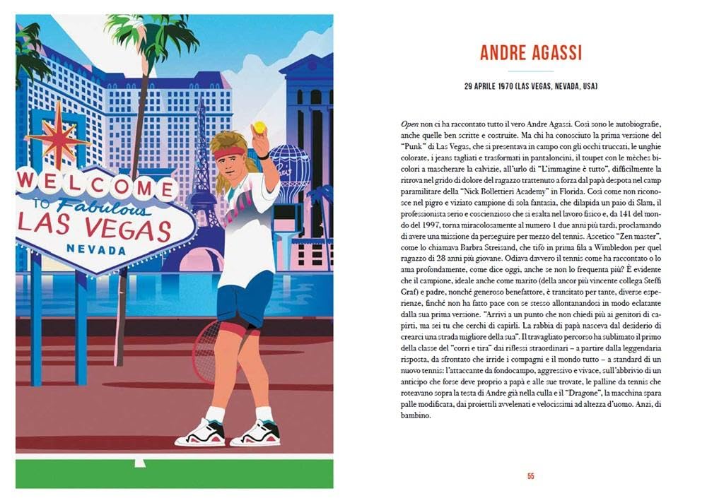 LA STORIA DEL TENNIS IN 50 RITRATTI • autori vari