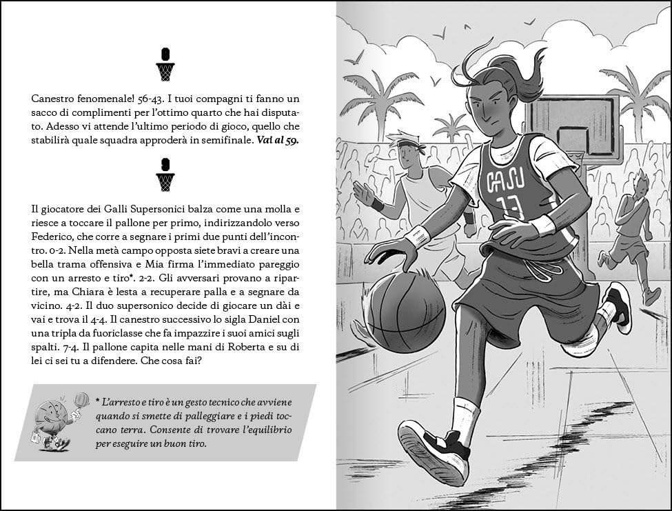LIBROGAME BASKET: UN CANESTRO PER LA VITTORIA • Luca Tebaldi