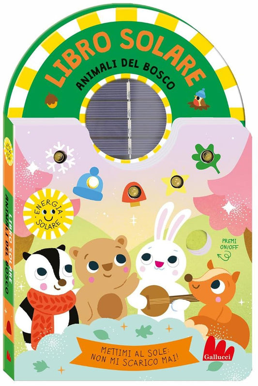 LIBRO SOLARE: ANIMALI DEL BOSCO