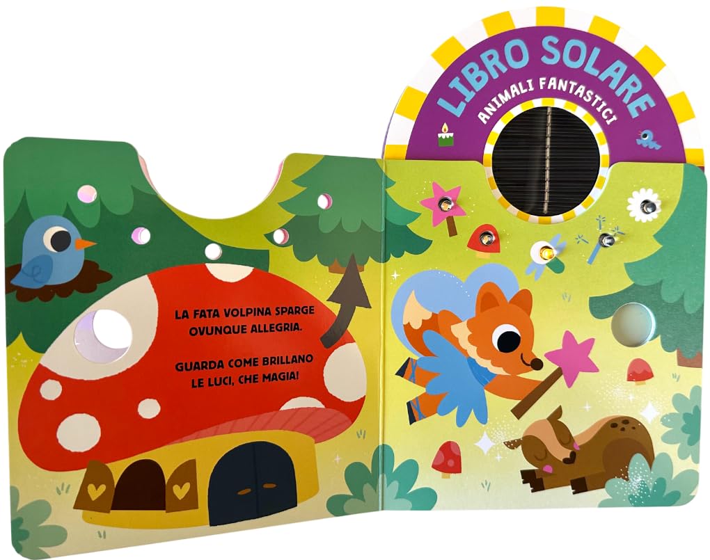 LIBRO SOLARE: ANIMALI DEL BOSCO