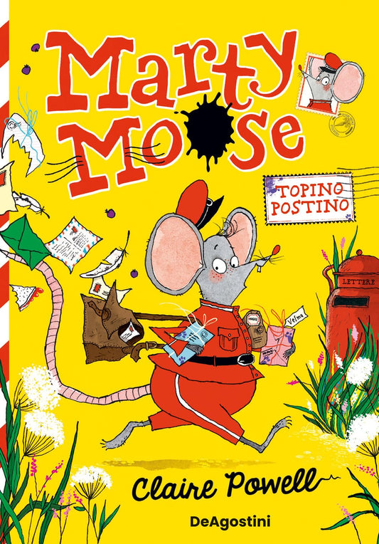 MARTY MOOSE, TOPINO POSTINO • Claire Powell