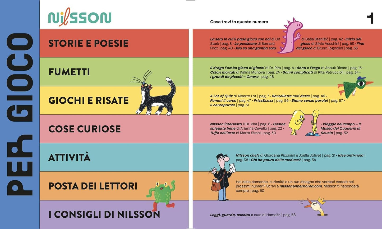 NILSSON. LA RIVISTA MAI VISTA. VOL.1
