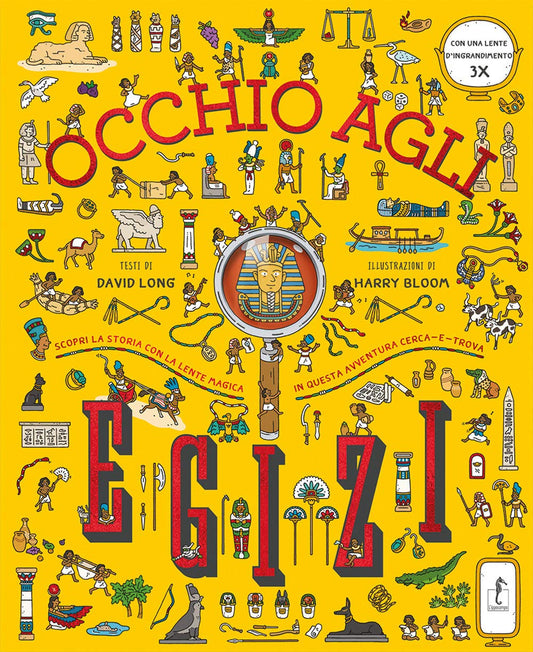 OCCHIO AGLI EGIZI. Con lente di ingrandimento