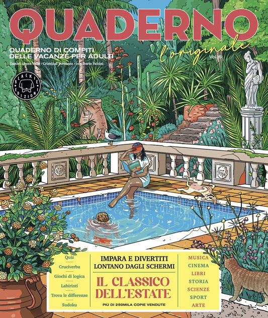 QUADERNO DI COMPITI DELLE VACANZE PER ADULTI VOL. 6