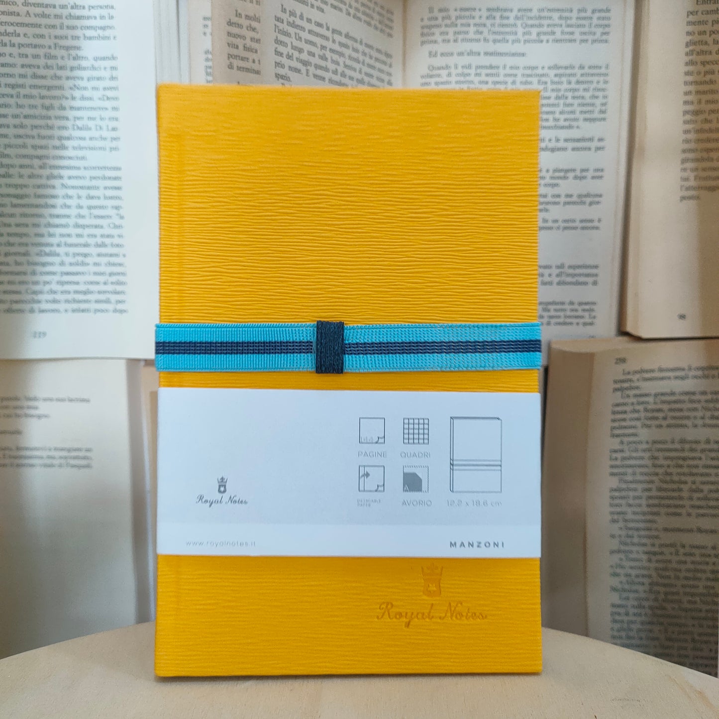 TACCUINO ROYAL NOTES GRANDE GIALLO