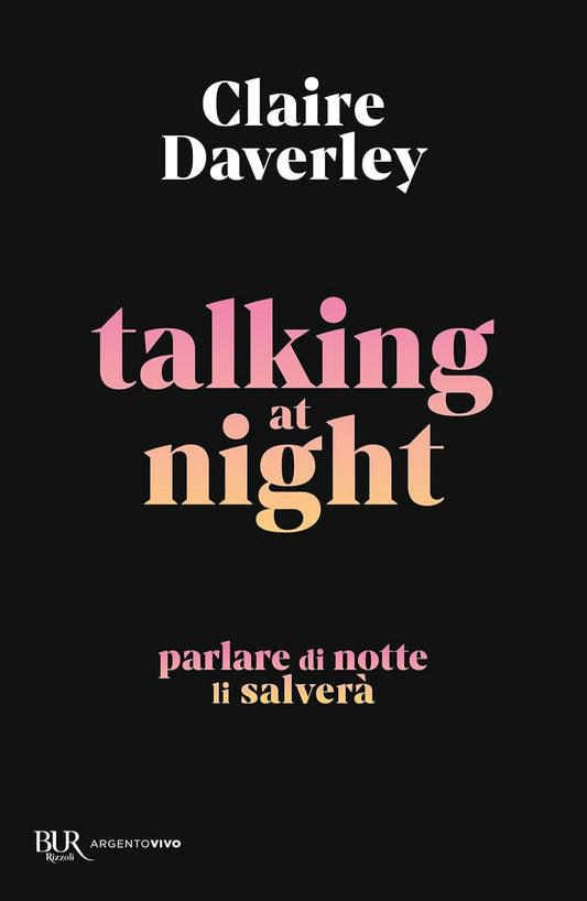 TALKING AT NIGHT • Claire Daverley