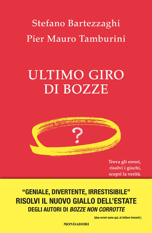 ULTIMO GIRO DI BOZZE • Stefano Bartezzaghi